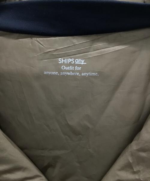 SHIPS any（シップスエニィ）SHIPS any (シップスエニィ) ユーティリティー ZIPポケット ブラウン サイズ:Lの古着・服飾アイテム