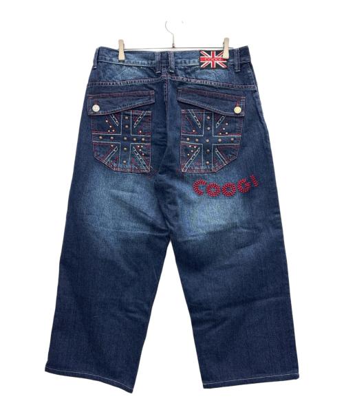 Coogi（クージー）Coogi (クージー) 刺繍デニムパンツ インディゴ サイズ:36の古着・服飾アイテム