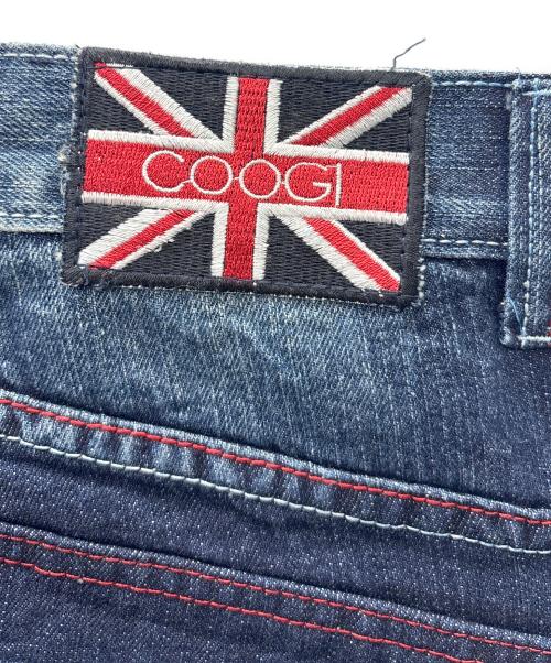 Coogi（クージー）Coogi (クージー) 刺繍デニムパンツ インディゴ サイズ:36の古着・服飾アイテム