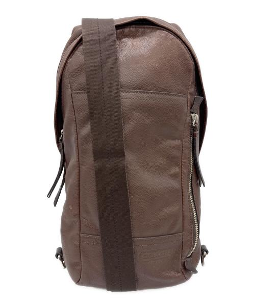 COACH（コーチ）COACH (コーチ) ボディバッグ ブラウンの古着・服飾アイテム