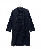 NOT CONVENTIONALノットコンベンショナル）の古着「ロングシャツ」｜ブラック