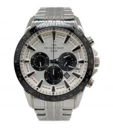 THE CLOCK HOUSE（ザクロックハウス）の古着「クロノグラフ」｜ホワイト