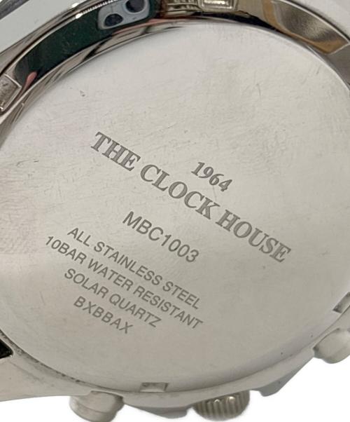 THE CLOCK HOUSE（ザクロックハウス）THE CLOCK HOUSE (ザクロックハウス) クロノグラフ ホワイトの古着・服飾アイテム