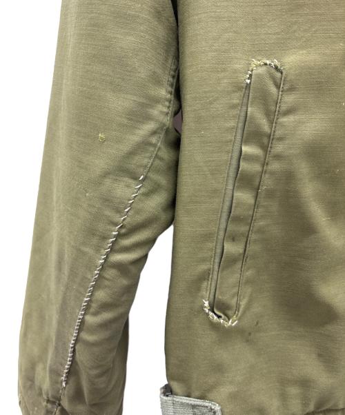 U'S NAVY（ユーエスネイビー）U'S NAVY (ユーエスネイビー) デッキジャケット カーキ サイズ:M(38-40)の古着・服飾アイテム