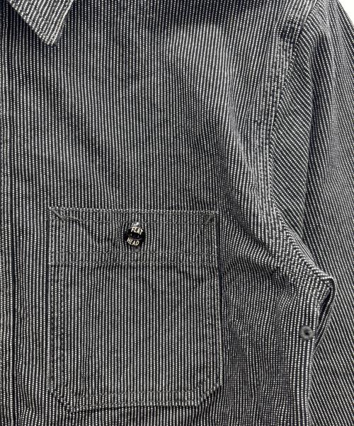 FLAT HEAD（フラット ヘッド）FLAT HEAD (フラット ヘッド) ワークシャツ グレー サイズ:40の古着・服飾アイテム