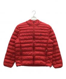 POLO RALPH LAUREN（ポロ・ラルフローレン）の古着「中綿ジャケット」｜レッド