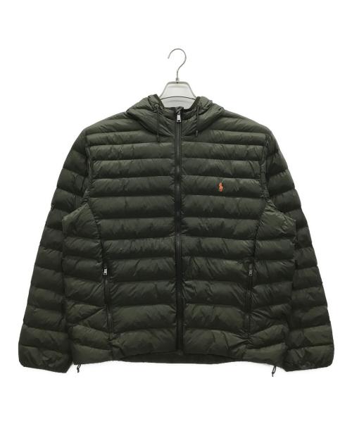 POLO RALPH LAUREN（ポロ・ラルフローレン）POLO RALPH LAUREN (ポロ・ラルフローレン) 中綿ジャケット グリーン サイズ:XXLの古着・服飾アイテム