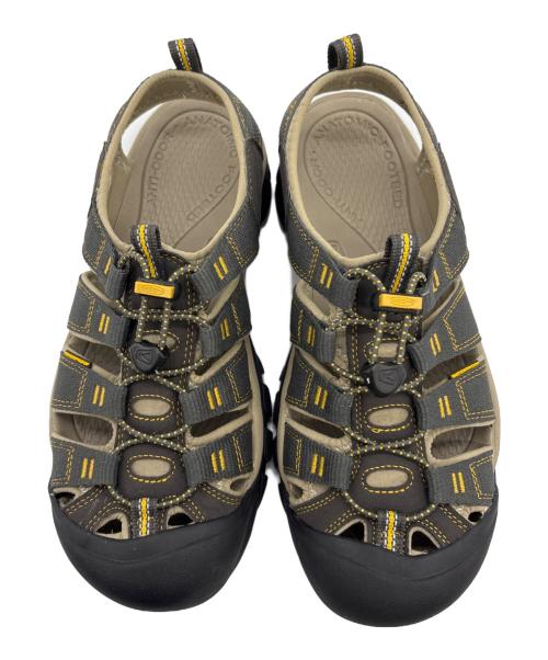KEEN（キーン）KEEN (キーン) サンダル ブラック×グレー サイズ:27の古着・服飾アイテム