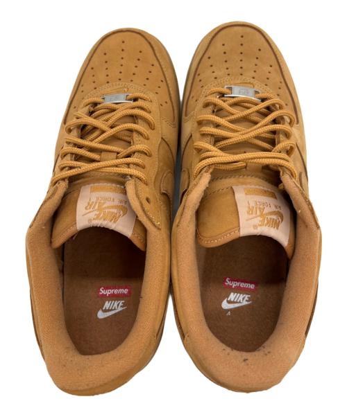 NIKE（ナイキ）NIKE (ナイキ) SUPREME (シュプリーム) AIR FORCE 1 LOW W/SUPREME ブラウン サイズ:29の古着・服飾アイテム