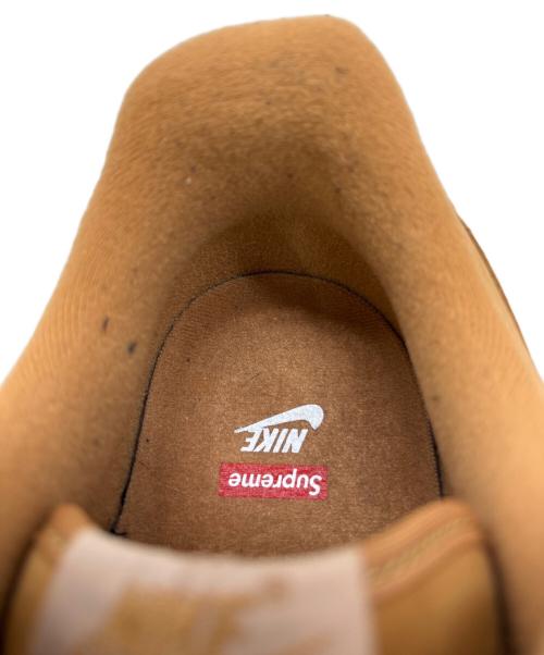 NIKE（ナイキ）NIKE (ナイキ) SUPREME (シュプリーム) AIR FORCE 1 LOW W/SUPREME ブラウン サイズ:29の古着・服飾アイテム