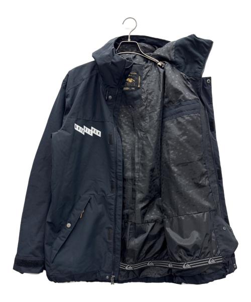 Quiksilver（クイックシルバー）Quiksilver (クイックシルバー) マウンテンパーカー ブラック サイズ:Lの古着・服飾アイテム