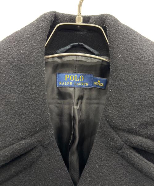 POLO RALPH LAUREN（ポロ・ラルフローレン）POLO RALPH LAUREN (ポロ・ラルフローレン) Pコート ブラック サイズ:Mの古着・服飾アイテム