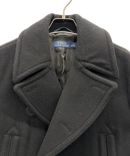 POLO RALPH LAUREN（ポロ・ラルフローレン）POLO RALPH LAUREN (ポロ・ラルフローレン) Pコート ブラック サイズ:Mの古着・服飾アイテム