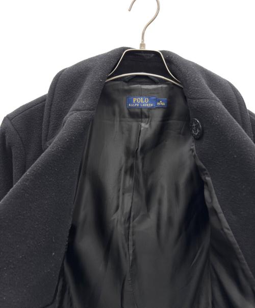 POLO RALPH LAUREN（ポロ・ラルフローレン）POLO RALPH LAUREN (ポロ・ラルフローレン) Pコート ブラック サイズ:Mの古着・服飾アイテム