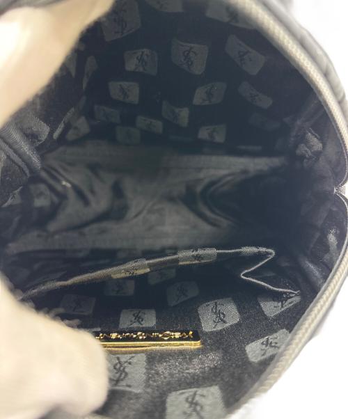 Yves Saint Laurent（イヴサンローラン）Yves Saint Laurent (イヴサンローラン) ミニバッグ ネイビーの古着・服飾アイテム