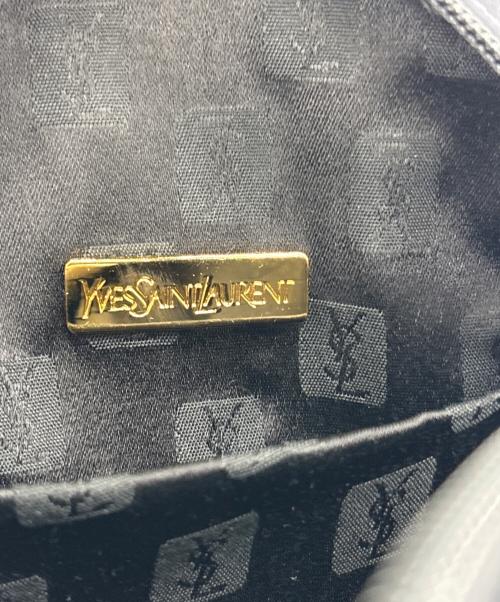 Yves Saint Laurent（イヴサンローラン）Yves Saint Laurent (イヴサンローラン) ミニバッグ ネイビーの古着・服飾アイテム