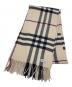 BURBERRY（バーバリー）の古着「カシミヤマフラー」｜アイボリー