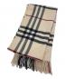 BURBERRY (バーバリー) カシミヤマフラー アイボリー：8000円