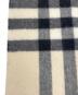 中古・古着 BURBERRY (バーバリー) カシミヤマフラー アイボリー：8000円