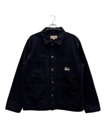 stussy（ステューシー）の古着「キャンバスチョアジャケット」｜ブラック