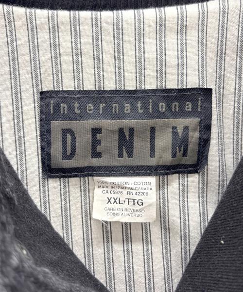INTERNATIONAL DENIM（インターナショナルデニム）INTERNATIONAL DENIM (インターナショナルデニム) スタジャン ワインレッド×ブラック サイズ:XXLの古着・服飾アイテム