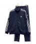 adidas（アディダス）の古着「セットアップジャージ」｜ネイビー
