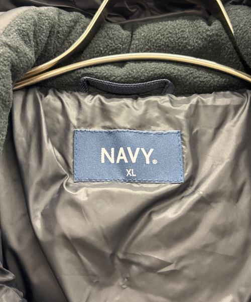 NAVY（ネイビー）NAVY (ネイビー) ダウンジャケット ネイビー サイズ:XLの古着・服飾アイテム