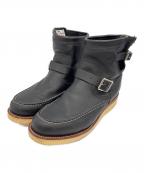 CHIPPEWAチペワ）の古着「モックエンジニアブーツ」｜ブラック