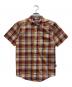 Patagonia（パタゴニア）の古着「半袖シャツ」｜オレンジ×ネイビー