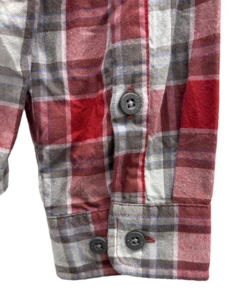 Patagonia（パタゴニア）Patagonia (パタゴニア) 長袖シャツ レッド×グレー サイズ:Sの古着・服飾アイテム