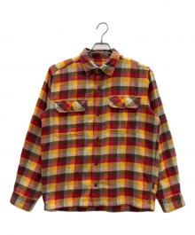 Patagonia（パタゴニア）の古着「ネルシャツ」｜オレンジ×レッド