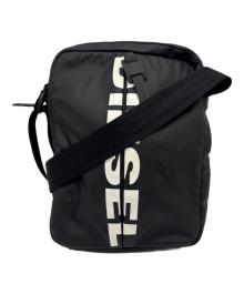 DIESEL（ディーゼル）の古着「ショルダーバッグ」｜ブラック×ホワイト
