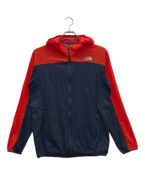 THE NORTH FACE（ザ ノース フェイス）THE NORTH FACE (ザ ノース フェイス) スワローテイルベントフーディ オレンジ×ネイビー サイズ:Lの古着・服飾アイテム