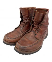RUSSELL MOCCASIN（ラッセルモカシン）の古着「モカシンブーツ」｜ブラウン