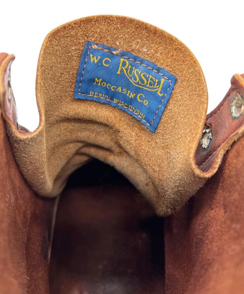 RUSSELL MOCCASIN（ラッセルモカシン）RUSSELL MOCCASIN (ラッセルモカシン) モカシンブーツ ブラウン サイズ:不明の古着・服飾アイテム