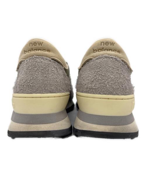 NEW BALANCE（ニューバランス）NEW BALANCE (ニューバランス) M990TA1 グレー×グリーン サイズ:26.5の古着・服飾アイテム