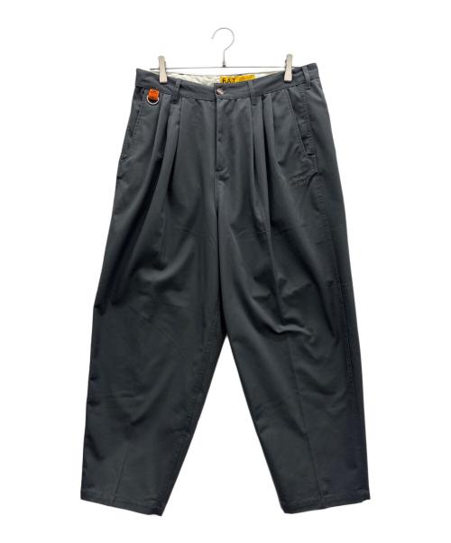 FAT（エフエーティー）FAT (エフエーティー) RED KAP (レッド キャップ) ワイドイージーパンツ グレー サイズ:SKINNYの古着・服飾アイテム