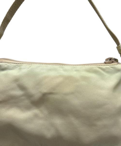 PRADA（プラダ）PRADA (プラダ) ナイロンポーチ ベージュの古着・服飾アイテム