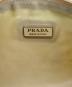 中古・古着 PRADA (プラダ) ナイロンポーチ ベージュ：10000円