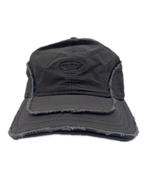 DIESEL（ディーゼル）DIESEL (ディーゼル) ベースボールキャップ ブラック サイズ:02の古着・服飾アイテム