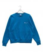 Championチャンピオン）の古着「刺繍スウェット」｜ブルー