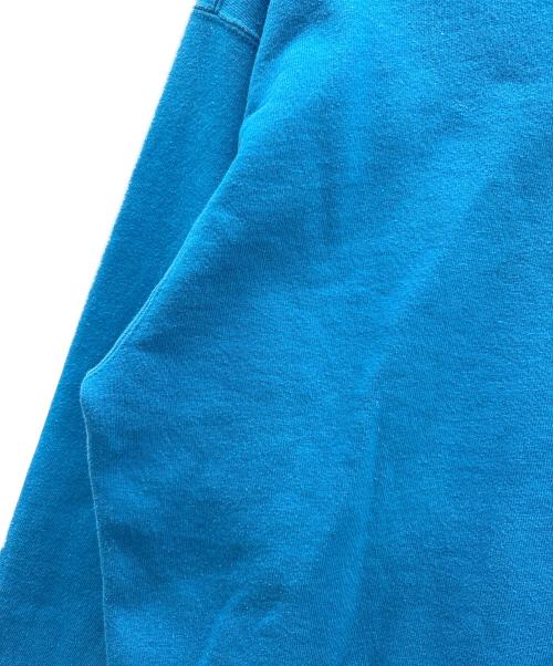 Champion（チャンピオン）Champion (チャンピオン) 刺繍スウェット ブルー サイズ:Lの古着・服飾アイテム