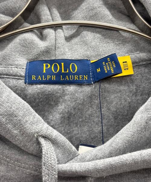 POLO RALPH LAUREN（ポロ・ラルフローレン）POLO RALPH LAUREN (ポロ・ラルフローレン) ロゴワッペンパーカー グレー サイズ:M 未使用品の古着・服飾アイテム