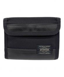 PORTER（ポーター）の古着「コンパクトウォレット」｜ブラック