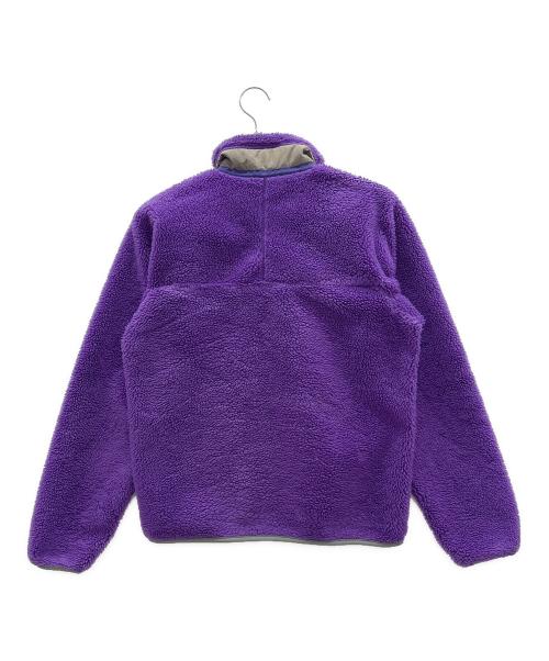 Patagonia（パタゴニア）Patagonia (パタゴニア) クラシックレトロXフリースジャケット パープル×グレー サイズ:Sの古着・服飾アイテム