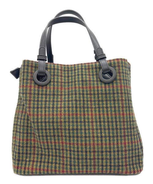 FIRANO（フィラノ）FIRANO (フィラノ) ハンドバッグ グリーンの古着・服飾アイテム