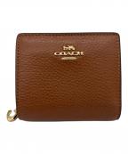 COACHコーチ）の古着「スナップウォレット」｜ブラウン