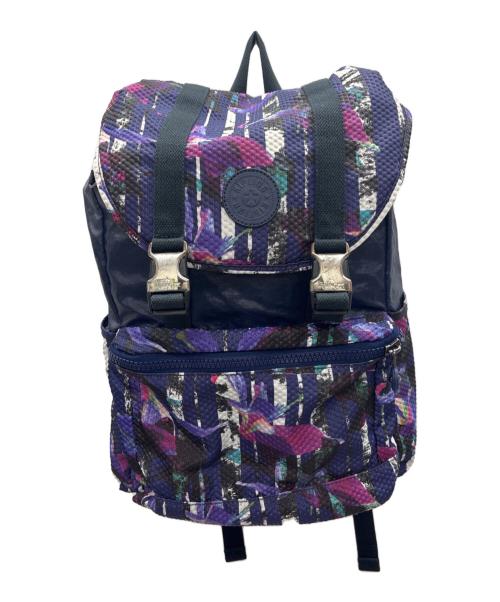 Kipling（キプリング）Kipling (キプリング) リュック パープルの古着・服飾アイテム