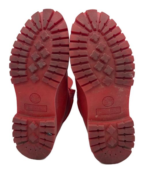 Timberland（ティンバーランド）Timberland (ティンバーランド) レースアップブーツ レッド サイズ:28の古着・服飾アイテム