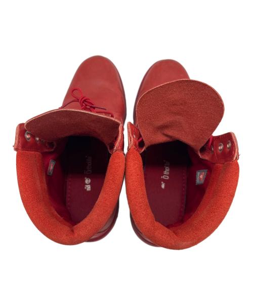 Timberland（ティンバーランド）Timberland (ティンバーランド) レースアップブーツ レッド サイズ:28の古着・服飾アイテム